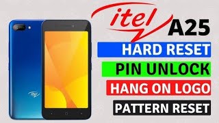 itel a25 L5002 Hard Rest ko Forgot Password Pattern Unlock [upl. by Essa]