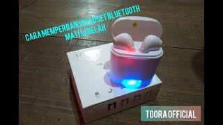 Cara memperbaiki headset bluetooth mati sebelah [upl. by Atidnan68]