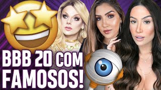 QUEM SÃO OS FAMOSOS INFLUENCERS QUE VÃO PARA O BBB 20  Virou Festa [upl. by Ragucci]