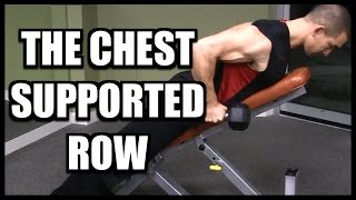 The Chest Supported Row Benefits amp Proper Form [upl. by Anaitsirk491]