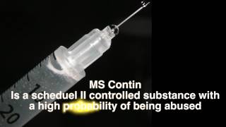 MS Contin Addiction amp MS Contin Abuse [upl. by Zilevi]