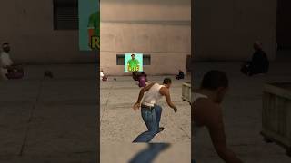 نهايه سي جي بعد اخر مهمه في لعبة GTA San Andreas 😱 [upl. by Baoj]