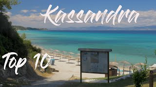 Top 10 best places in Kassandra Halkidiki Greece [upl. by Quiteri]