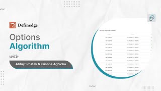 OPSTRA Features Guide  हिंदी   Options Algorithm  Definedge  Krishna  AP [upl. by Nodnorb172]