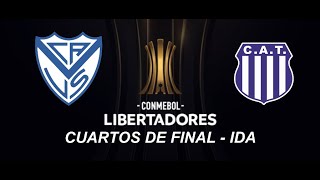 Hinchada Vélez vs Talleres  Goles y Jugadas  Peleas  Copa Libertadores 2022  Cuartos de Final [upl. by Apilef]