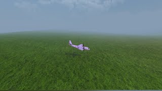 Lavender International Airways 9493  TFS Crash animation  Fictional [upl. by Aivekal]