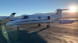 Lear Jet 23 PreStart February 5 2021 [upl. by Aicilf]