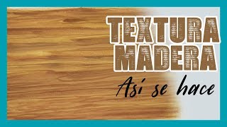 Como Pintar Textura De Madera Muy Fácil  IDEAS EN ACRÍLICO [upl. by Grimaldi493]