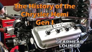 The History of the Chrysler Hemi Gen I [upl. by Aehcim157]