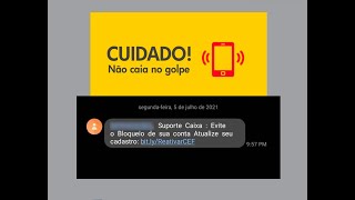 NOVO GOLPE SMS Bancos Itaú Bradesco Caixa Econômica Banco do Brasil Livelo Stix e milhagem [upl. by Assille9]