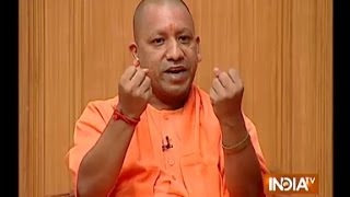 Why Yogi Adityanath Keeps Revolver amp Rifle Gun  India TV [upl. by Bollen500]