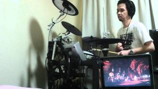 【102日目】Drum Cover 布袋寅泰 BATTLE WITHOUT HONOR OR HUMANITY Kill Bill [upl. by Damal440]