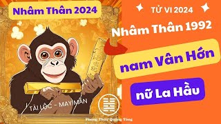 Nhâm Thân 1992Tử vi Nhâm Thân 2024 nam mạng nữ mạng Nhâm Thân 1992 mệnh gì [upl. by Eenwat]