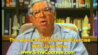 Jose Silva  The Silva Method  The Alpha Reinforcement Exercise [upl. by Sorkin]