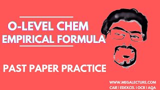 Live Class  OlevelIGCSEGCSE Chemistry  Past Paper Practice for Empirical Formula [upl. by Blessington]