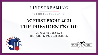 The Presidents Cup 2024 AC First Eight  Day 1 Session 1 [upl. by Hakim449]