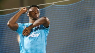 Kagiso Rabada bowling fast [upl. by Nnylg1]