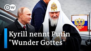 Orthodoxe Kirche und Militär in Russland  Patriarch Kyrill unterstützt Putin  DW Nachrichten [upl. by Richman403]