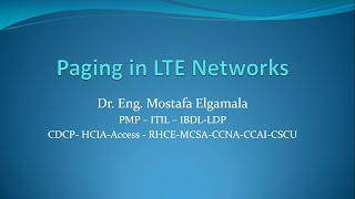 paging procedure in LTE [upl. by Hillie]