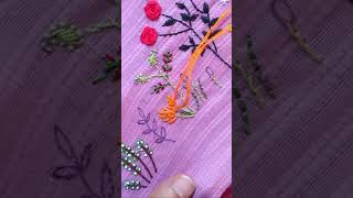 Multi Sleeves Border  Hand Embroidery  Easy to Make [upl. by Attenaej]