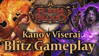 History Pack 1 Blitz Deck Gameplay  Kano v Viserai [upl. by Selene]