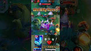 Wait My Turn 🙂 mlbb mobilelegends thamuz shorts [upl. by Trebo]