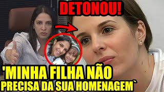 MÃƒE DE ISABELLA NARDONIA DETONA SUZANE RICHTOFEN AO SABER QUE ELA QUER HOMENAGEAR SUA FILHA [upl. by Paluas819]