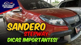 Sandero Stepway Dicas Importantes [upl. by Euqirdor]