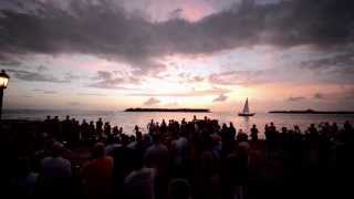 Mallory Square Key West Sunset Celebration Official Video [upl. by Idnyl]