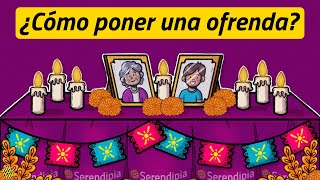 ¿Cómo poner una ofrenda para el Día de Muertos [upl. by Salman9]