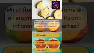 which fruit contains bromelain an enzyme known for its antiinflammatory properties [upl. by Bysshe455]