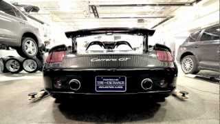 Porsche Carrera GT Revving  Stock Exhaust  Amazing sound and noise [upl. by Ttenaj]