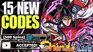 ALL NEW ROBLOX SHINDO LIFE CODES 2024  SHINDO LIFE CODES  SHINDO LIFE CODE [upl. by Joly]