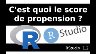 Présentation de lappariement des scores de propension propensity score matching [upl. by Eidnahs]