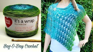 Crochet Easy Summer Wrap tutorial  Butterfly Shawl 🦋 [upl. by Edrea]