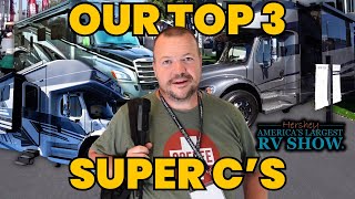 Luxury amp Comfort on the Road Our Top 3 Super Cs From the Hershey RV Show [upl. by Pier]