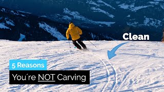 5 Reasons You´re NOT Carving on Skis [upl. by Verdie983]