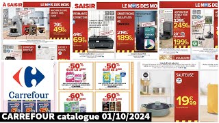 📢 CARREFOUR ❤️💛 CATALOGUE Du 1 OCTOBRE AU 14 OCTOBRE 💯 bonplan promotion carrefour arrivage [upl. by Herve39]