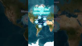 🌪️ Hurricanes Tornadoes Typhoons Cyclones amp Monsoons 🌧️ What’s the Difference [upl. by Nas]