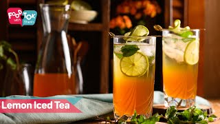 How To Make Easy Lemon Iced Tea At Home  Easy Lemon Iced Tea Recipe  Refreshing Drink  Shorts [upl. by Bianchi]