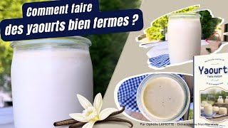 Comment faire un yaourt bien ferme [upl. by Asilrak]