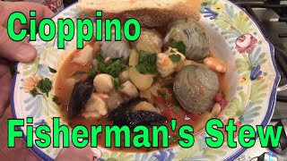 Cioppino Seafood Stew amp the Feast of the Seven Fishes [upl. by Uhile]