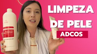 LIMPEZA DE PELE COM O KIT DA ADCOS [upl. by Faxan]