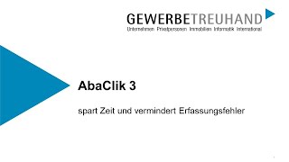 Belegerfassung mit AbaClik 3 [upl. by Stanzel]