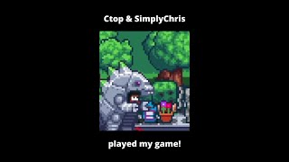 Ctop and SimplyChris played my game  Full video on Ctops channel [upl. by Yentiw]