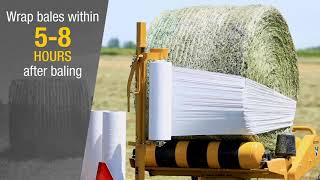 Makin’ Hay Minute Best Bale Wrapping Practices [upl. by Aseel]