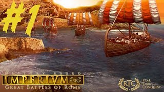 Imperivm le Grandi Battaglie di Roma  Gameplay ITA 1  Sbarco in Africa [upl. by Eitsyrhc]