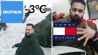 Decathlon vs Tommy Hilfiger  Best Jacket for Indian Winters [upl. by Nanerb]