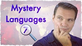 Mystery Languages 7  Can you guess them all [upl. by Brawley]