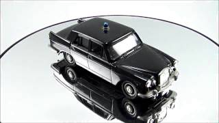 Lansdowne Models White Metal Model Car LDM 6b 1961 Wolseley 6 110 Police Car 2 [upl. by Einatsed897]